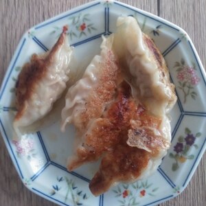 れんこんと大葉入り餃子